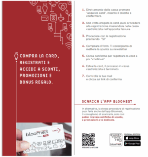 Cartolina registrazione card-APP 200pz